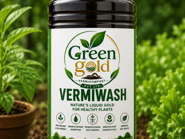 Green Gold Vermiwash 2 Litres – Natural Liquid Nutrition for Healthy Plants